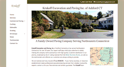 Desktop Screenshot of krukoffpaving.com